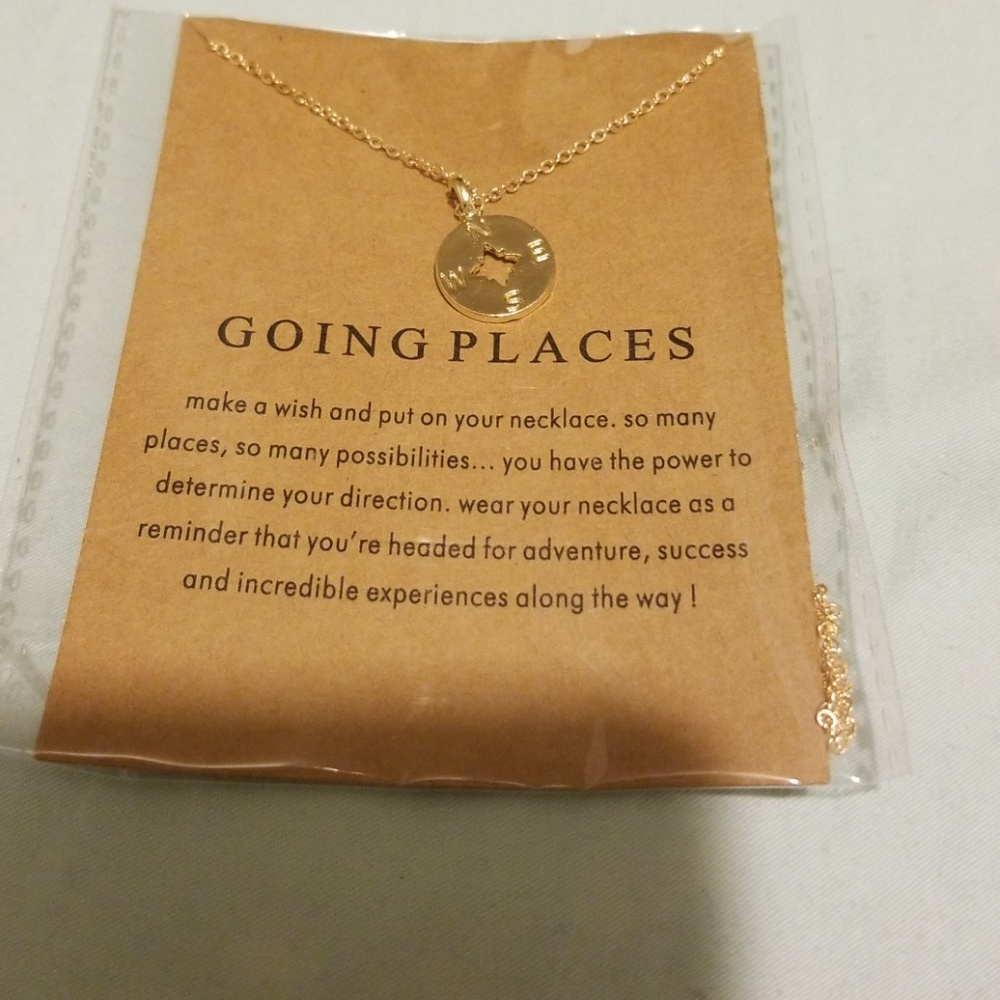 Compass necklace